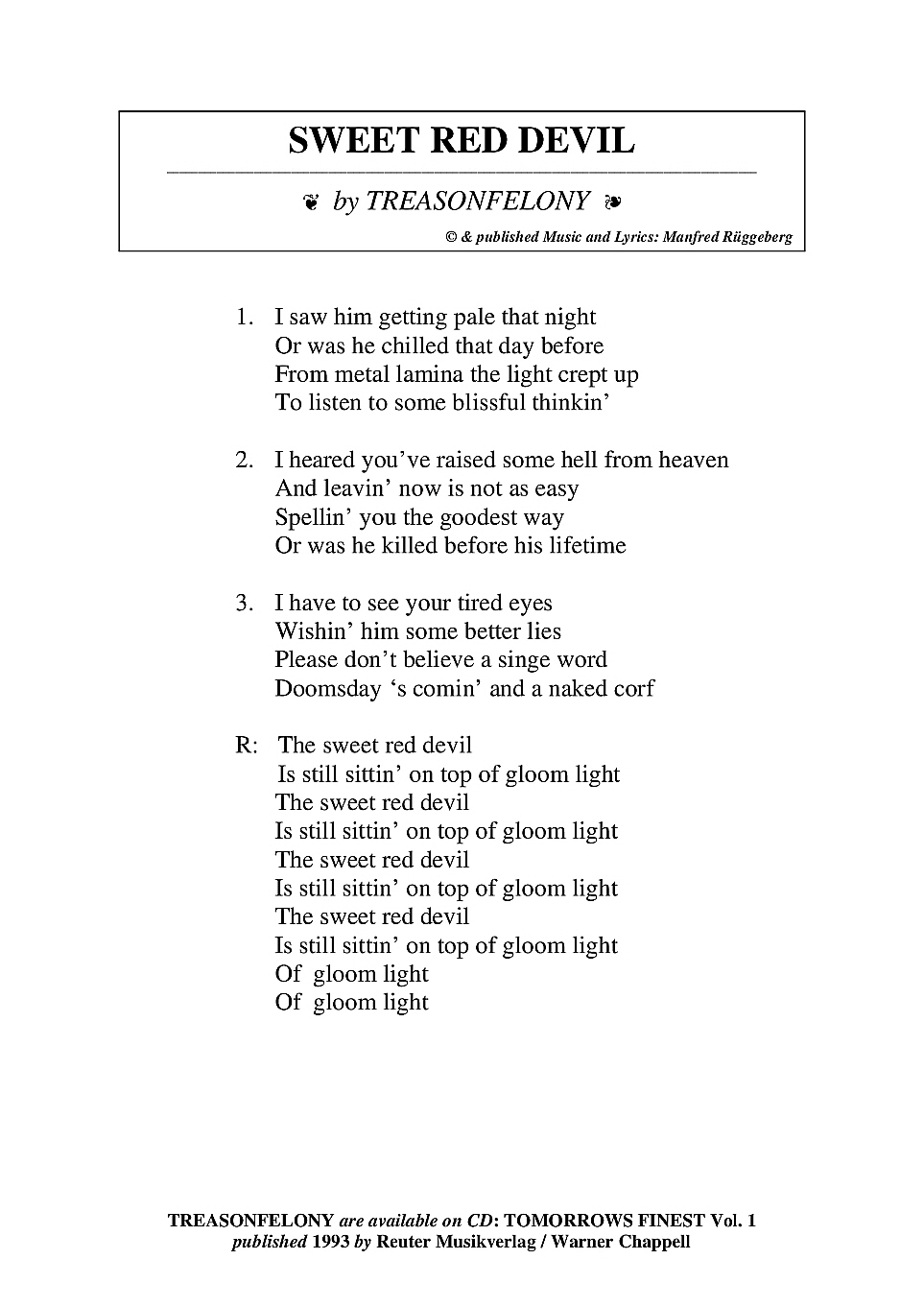 Sweet red devil bold 1 Sweet red devil bold 1