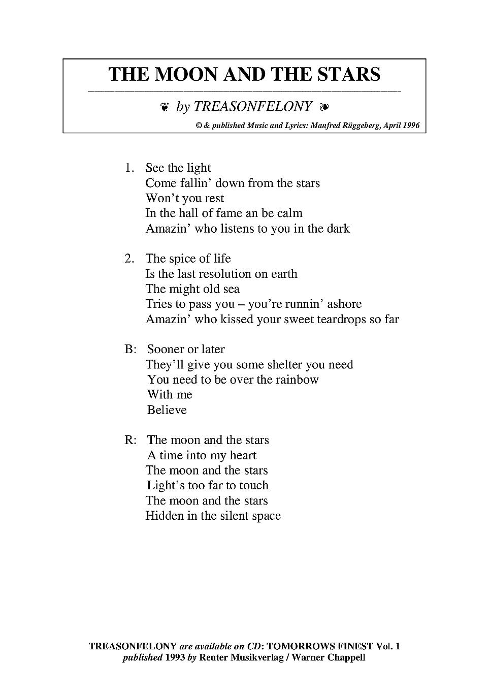 The moon and the stars bold 1 The moon and the stars bold 1